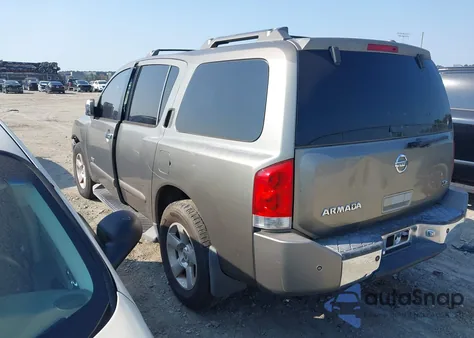 2007 Nissan Armada Se из США, поврежденный, VIN 5N1BA08A47N712913